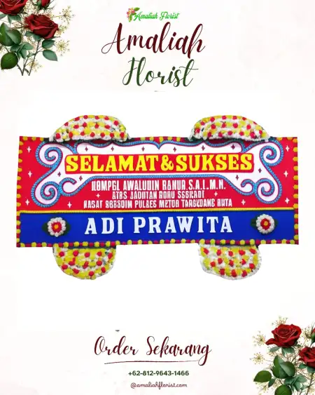 Papan Bunga Ucapan Selamat Karangkandri